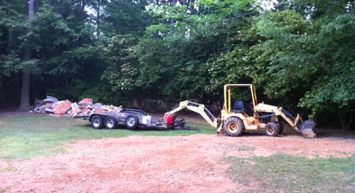 back hoe for hire