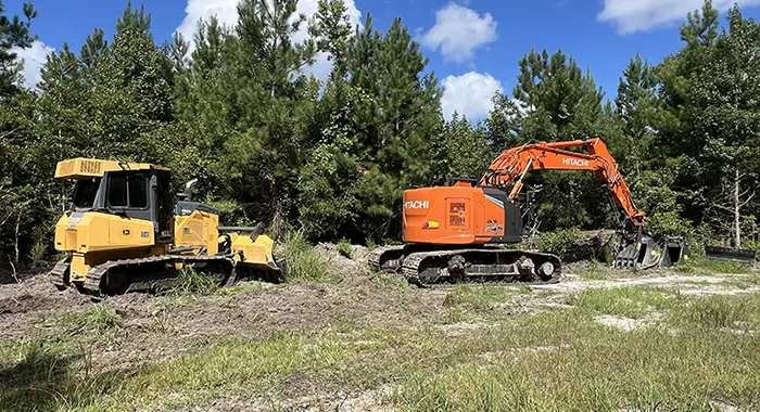 bulldozer and excavator for hire